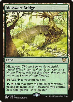 MOSSWORT BRIDGE X4 Mtg NM Commander 2015 4 Rare • $2