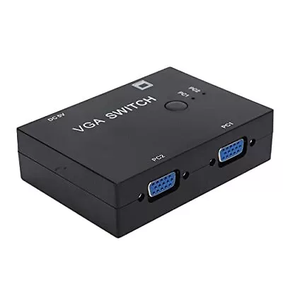 VGA Switcher - 2 Input +1 Output MultiComputer Host Converter 2 Hosts In 1 Di... • $20.19