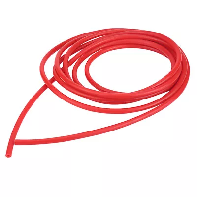 Car  4mm 5 Meters Silicone Vacuum Tube Hose Pipe Silicon Tubing Red • $14.02