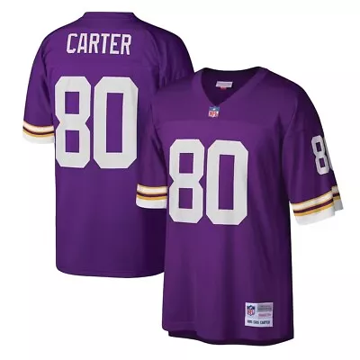 Cris Carter 1995 Minnesota Vikings MITCHELL & NESS Throwback LEGACY Jersey S-XXL • $206.50