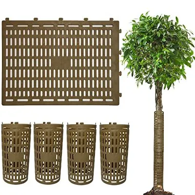 4 Pcs Plant Tree Trunk Protectors Tree Guard Mesh Bark Protector Wrap Fence Cage • $19.61