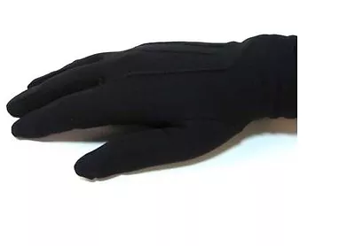 Washable Fit Most Nylon Stretch Black Men's Gloves Dress Tuxedo • $7.55