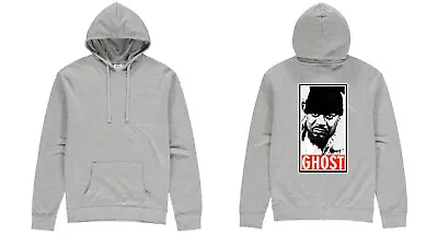 £27.99 • Buy Ghostface Killah 'Ghost' Wu Tang Clan Hip Hop Hoody Heather Grey