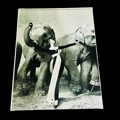 Richard Avedon Photographer The Met Museum Of Art 1978 Dovima With Elephants • $189