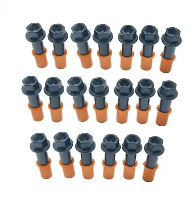 20Pcs New Black Wheel Lugs For Mercedes S500 GLK350 CL500 GL450 0009907607 • $58.99