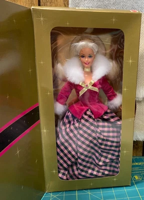 $9 • Buy Barbie WINTER RHAPSODY Avon Exclusive Special Edition Doll 1996 Vintage Box Wear