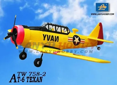 6 CH Texan AT-6 Navy Jumbo 55  Electric RC Airplane Ready-To-Fly • $31