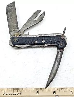 1951 ABL Folding Pocket Knife With Marlin Spike - 1 Of 3 • $16.99