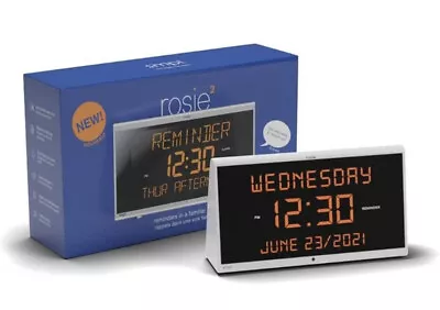 Reminder ROSIE 2 Stress Free  Reminder Day Clock | Voice Activated • $49.99