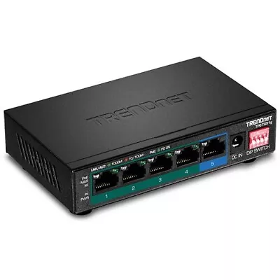 TRENDnet 5-Port Gigabit PoE+ Switch TPE-TG51g • $48.84