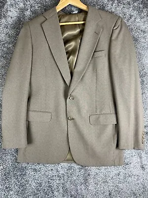 Vintage Burberry's Mens Blazer Jacket Tan • $45