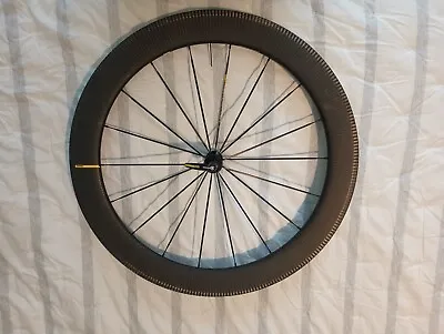 Mavic Comete Pro Carbon SL UST/Tubeless Front Wheel 700C Clincher 65mm • $700