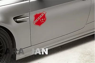 $27.96 • Buy DaBOSS Vinyl Decal Sticker Sport Car Racing Speed Car Emblem Logo Color RED
