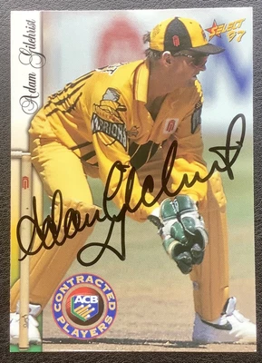 $19.99 • Buy Signed Adam Gilchrist Cricket Card - Early Career