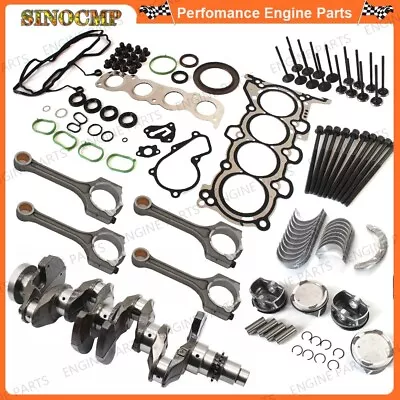 $82.77 • Buy Engine Pistons Gaskets Rebuild Kit / Crankshaft / Rods For Hyundai Kia G4NA 2.0L