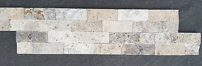 £1.99 • Buy Splitface Silver Travertine Mosaic Tiles ( Sample ) Wall Cladding Feature Wall