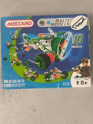 £13.99 • Buy MECCANO Motion System Construction Set 5510 10 Models NEW In Sealed Box