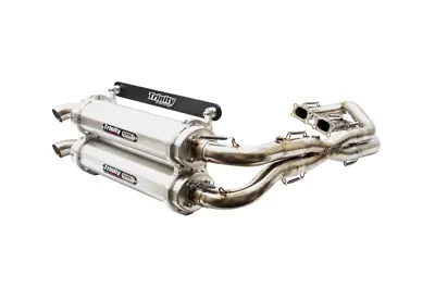 Trinity Racing Stage 5 Dual Exhaust For 2017-20 Can Am MAverick X3 C RC Turbo R • $933.99