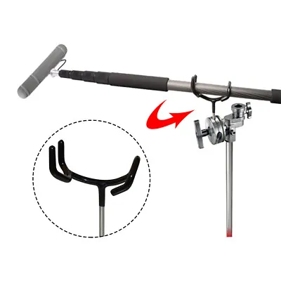 £19.49 • Buy Support Stand Microphone Boom Pole Holder Arm Studio Stable Fixing Cradle Mount