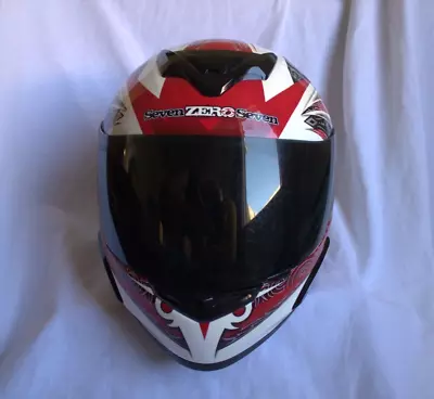 Zero Seven Full Face Helmet - Size Large Street Bike Helmet • $59.95