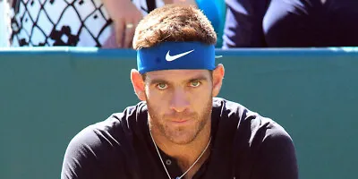 £33.99 • Buy Nike Logo Tennis Headband Bandana Dri-Fit Tie Up Swoosh ATP OPEN Nadal Del Potro