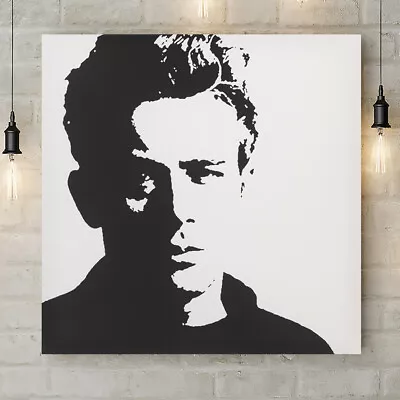 James Dean - Canvas Rolled Wall Art Print - Various Sizes • £15.49