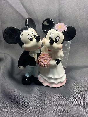 Disney Mickey And Minnie Wedding Cake Topper Figurine • $15