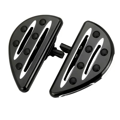 Male Mount Foot Pegs Softail Passenger Floorboards For Harley 883 1200 Touring • $45