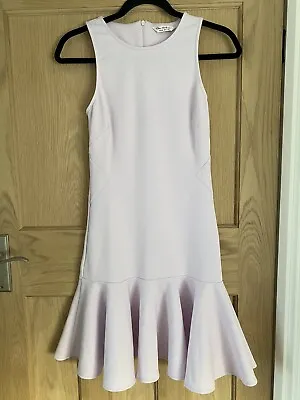 Beautiful Miss Selfridge Purple Peplum Style Dress - Size 8 • £8