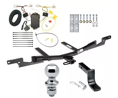 Trailer Tow Hitch For 07-11 Toyota Camry PKG W/ Wiring Draw Bar And 1-7/8  Ball • $312.91