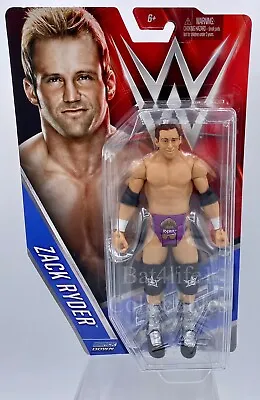 WWE Series 61 Zack Ryder 2015 Mattel Basic Action Figure. New!!!!! • $22.45