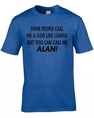 Alan T-Shirt Funny Birthday Personalise With Any Name Gift Present 40th 60th Dad • $72.96