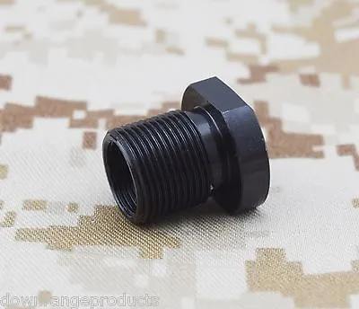 1/2-36 To 5/8-24 Barrel Thread Adapter Made USA 9MM Free Shipping! #4077 • $14.95