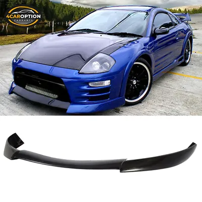 Fits 00-02 Mitsubishi Eclipse SS Style Front Bumper Lip Spoiler Wing PU • $134.99