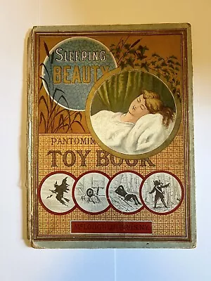 Sleeping Beauty Pantomime Toy Book Mcloughlin Bros Edition 1880s • $80