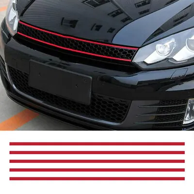 5x Car Styling Front Hood Grille Decal Stripe Sticker Decor Exterior Accessories • $3.50