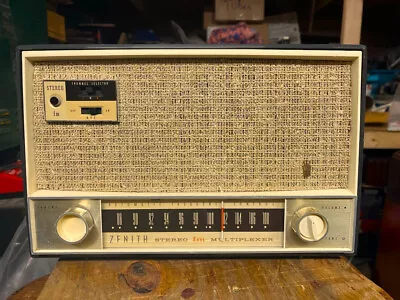 MID CENTURY Zenith Stereo FM Multiplexer Model MH910 Works • $22