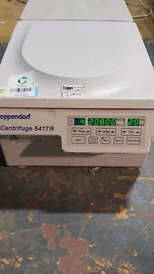 Eppendorf 5417R Refrigerated Centrifuge Offers! • $525.55