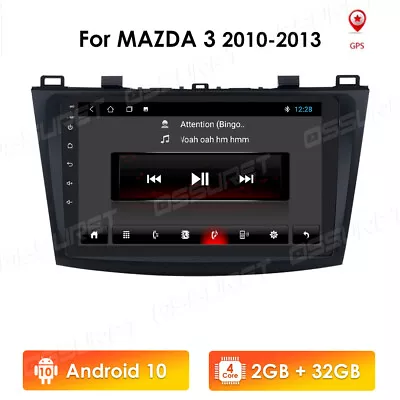 For Mazda 3 2010-2013 Android 11 Car GPS Sat Navi Stereo Radio WIFI BT FM 2+32GB • $129