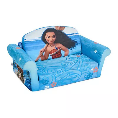 Marshmallow Furniture Kids 2-in-1 Flip Open Foam Compressed Sofa Bed Moana • $59.99