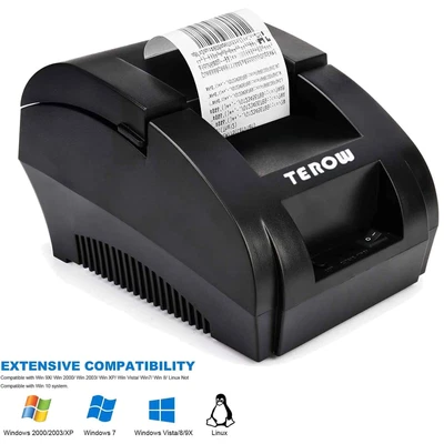 £35 • Buy USB Thermal Receipt Printer Mini Mobile ESC/POS Label Printing Tool For Retail