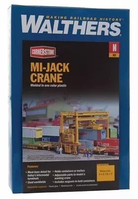 Walthers Cornerstone 933-3222 N MI-JACK Translift(R) Intermodal Crane -- Kit • $34.77