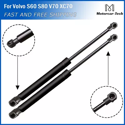 Pair 2 Front Hood Lift Supports Shock Struts For Volvo S60 S80 V70 XC70 1999-14 • $14.28