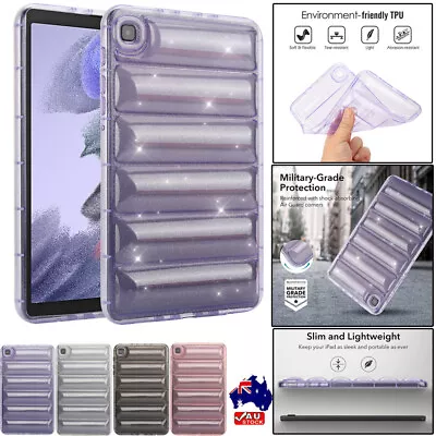 For Samsung Galaxy A7 A8 S6 S7 S8 S9 Case Shockproof Clear Bumper Glitter Cover • $18.99