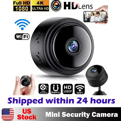 WiFi Small Mini Spy Camera HD Hidden IP Motion Night Vision Nanny Security Cam • $12.59