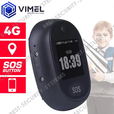 Professional 4G Real Time GPS Tracker Personal For Kids And Elderly SOS Button  • $119