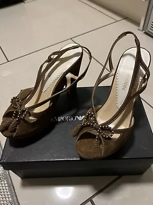 £17.40 • Buy Ladies Emporio Armani Shoes Size 3