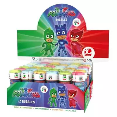 PJ Masks Bubble Blowing Tubs Childrens Party Bag Filler Toys • £12.99