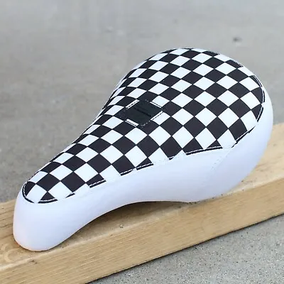 Cult Bmx Vans Slip On Pro Bicycle Pivotal Seat White Checkered • $49.95