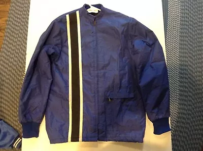 VTG Rare USA RETREADS XL PLUS MOTORCYCLE CLUB Nylon Racing Jacket SZ S - Cool • $77.07